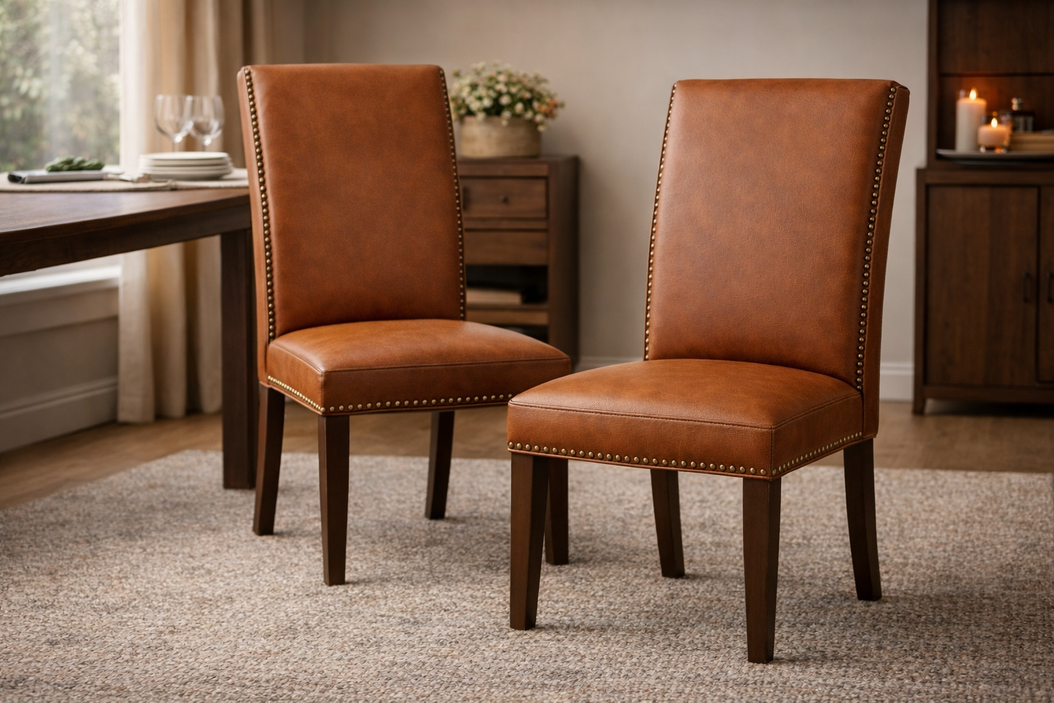 דמוי עור לכסאות