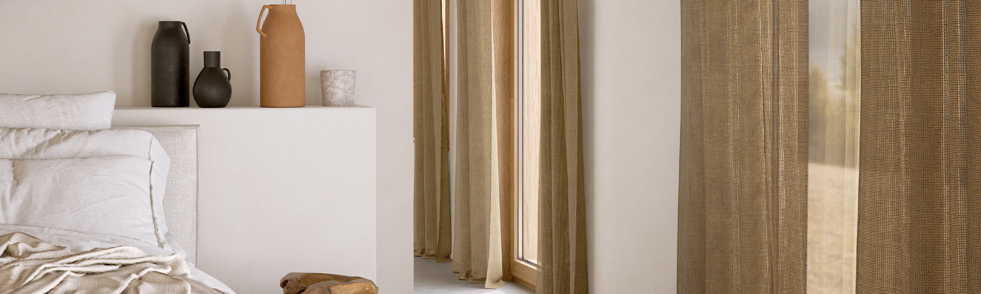 וילונות לחדר שינה