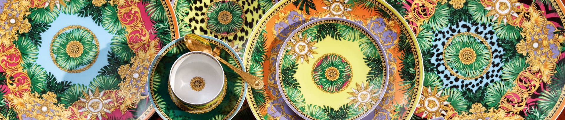 קולקציית כלי הגשה יוקרתית | Jungle Animalier