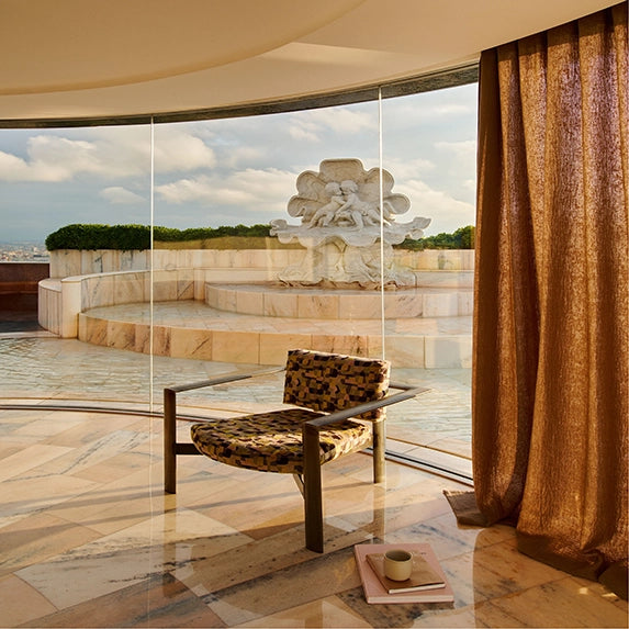 בד יוקרתי בעיצוב גאומטרי אלגנטי- דגם פאזל בד יוקרתי בעיצוב גאומטרי אלגנטי- דגם פאזל