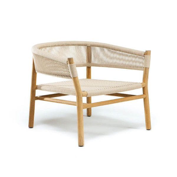 #גימור_Natural Teak + Round Rope Sand #גימור_Natural Teak + Round Rope Sand