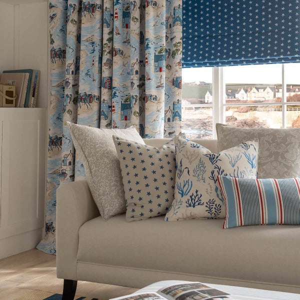 בד פסים סטייל חוף אלגנט - דגם אופק בד פסים סטייל חוף אלגנט - דגם אופק