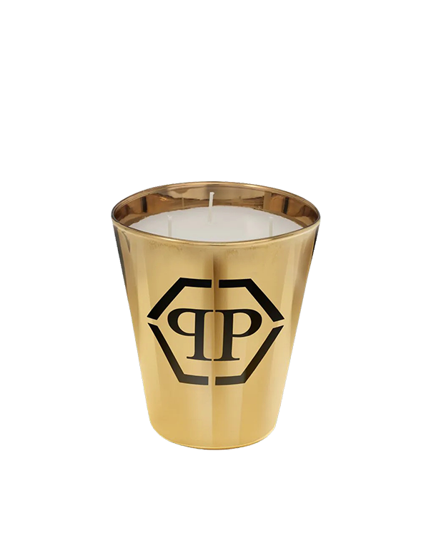 נר ריחני מזכוכית זהב עם חותמת PP בגודל M נר ריחני מזכוכית זהב עם חותמת PP בגודל M