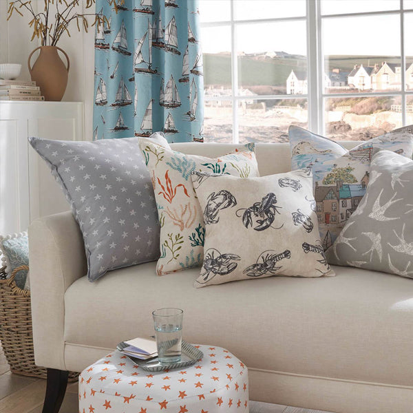 בד דוגמאת כוכבי ים - דגם סיסטאר בד דוגמאת כוכבי ים - דגם סיסטאר