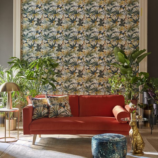 טפט קיר תוכי בג׳ונגל - דגם טוקאן טפט קיר תוכי בג׳ונגל - דגם טוקאן