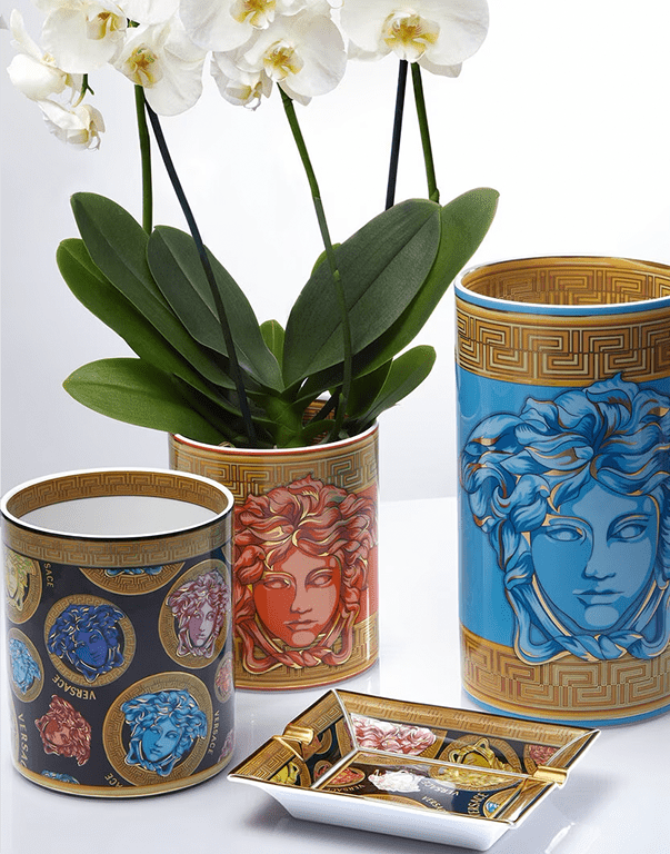 אגרטל Versace גובה 24 ס"מ - RafaelEc