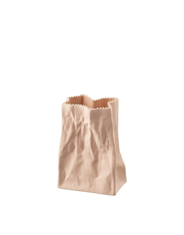 אגרטל ורוד בעיצוב שקית נייר רוזנטל - Rafael Eclat אגרטל ורוד בעיצוב שקית נייר רוזנטל - Rafael Eclat