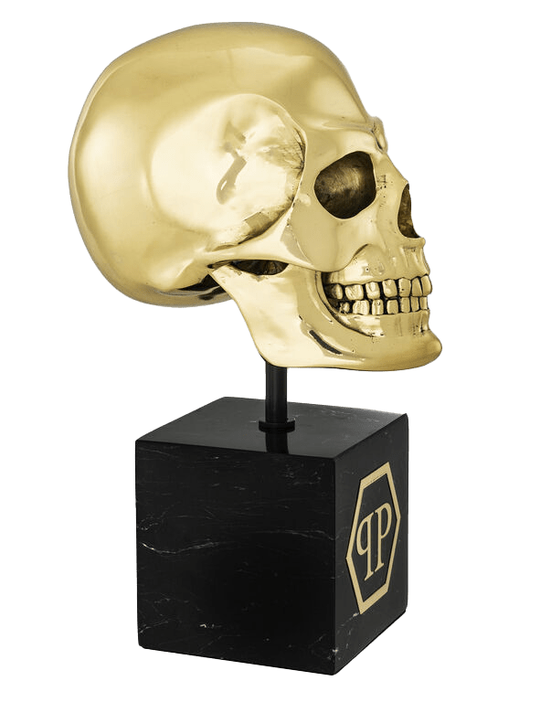 גולגולת מוזהבת דקורטיבית - Rafael Eclat גולגולת מוזהבת דקורטיבית - Rafael Eclat