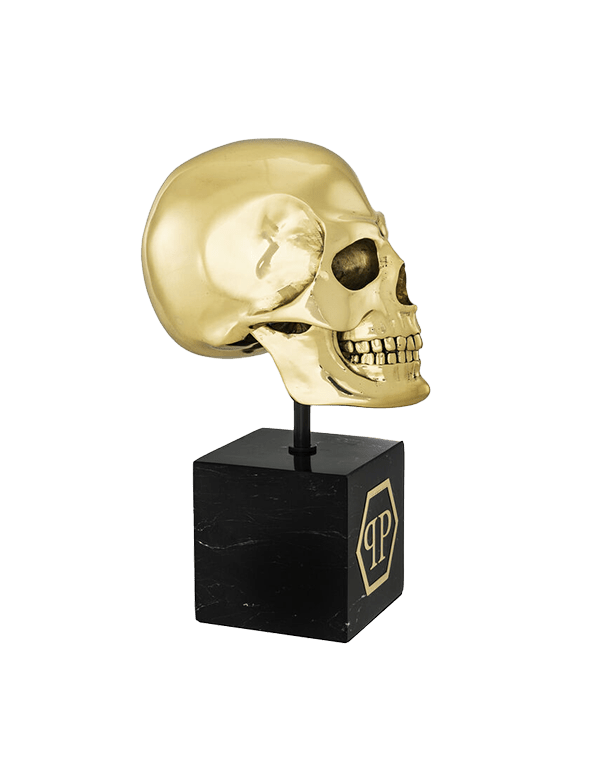 גולגולת מוזהבת דקורטיבית S - Rafael Eclat גולגולת מוזהבת דקורטיבית S - Rafael Eclat