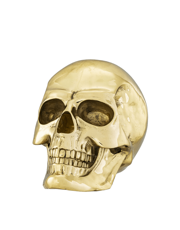 גולגולת נחושת דקורטיבית - Rafael Eclat