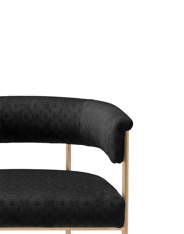 כיסא אוכל Monogram שחור - RafaelEc כיסא אוכל Monogram שחור - RafaelEc