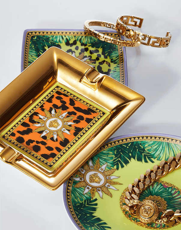 מאפרה Versace גודל 13 ס"מ - RafaelEc מאפרה Versace גודל 13 ס"מ - RafaelEc