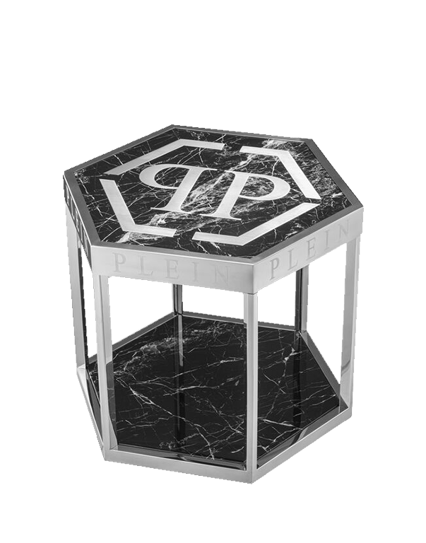 שולחן צד שחור Philipp Plein - RafaelEc שולחן צד שחור Philipp Plein - RafaelEc