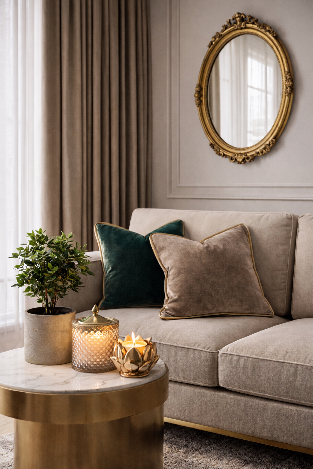 מראה מעוצבת שעושה ההבדל: שילוב מראות מעוצבות בעיצוב הבית