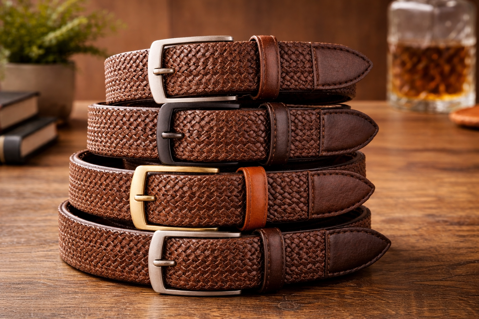 דמוי עור לחגורות