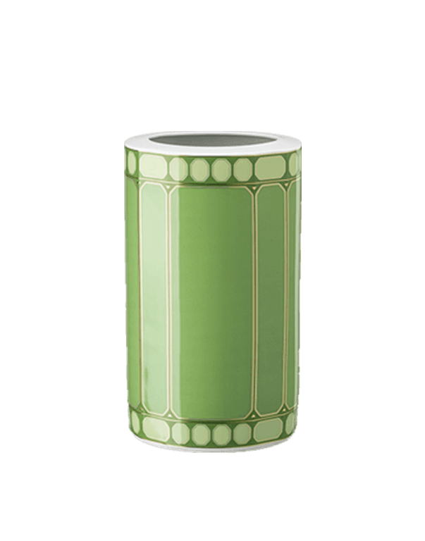 אגרטל בצבע ירוק של סברובסקי גובה 27 סמ | רפאל אקלה