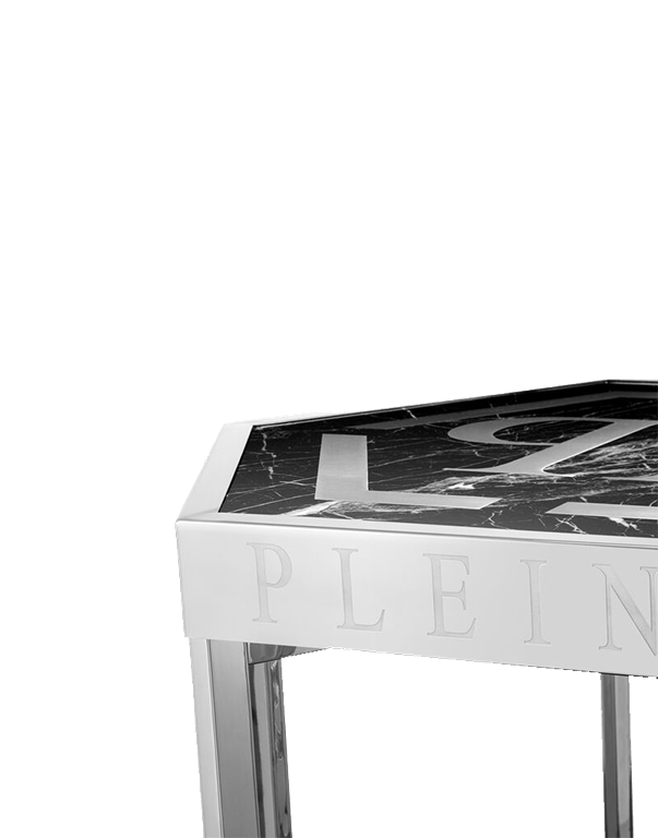שולחן צד שחור Philipp Plein - RafaelEc