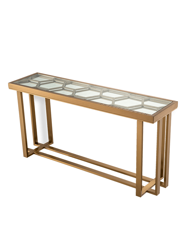 שולחן קונסולה זהב - RafaelEc